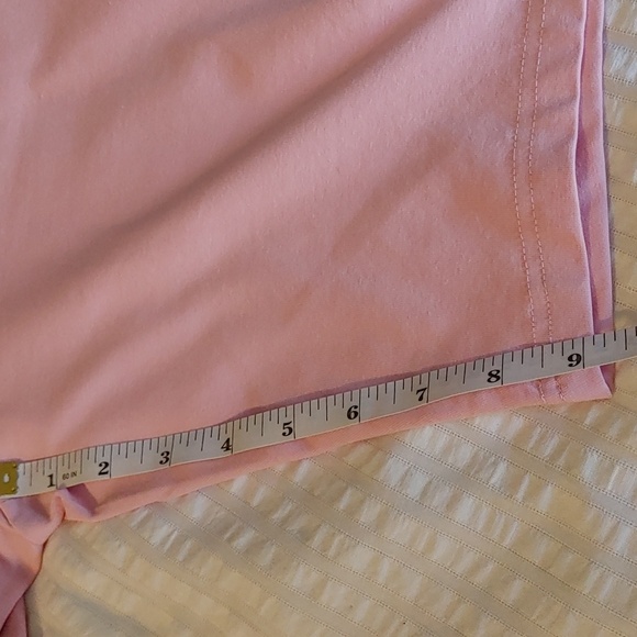 NWT Women's H&M Cotton Blend Pink Biker Shorts Medium - Picture 9 of 9